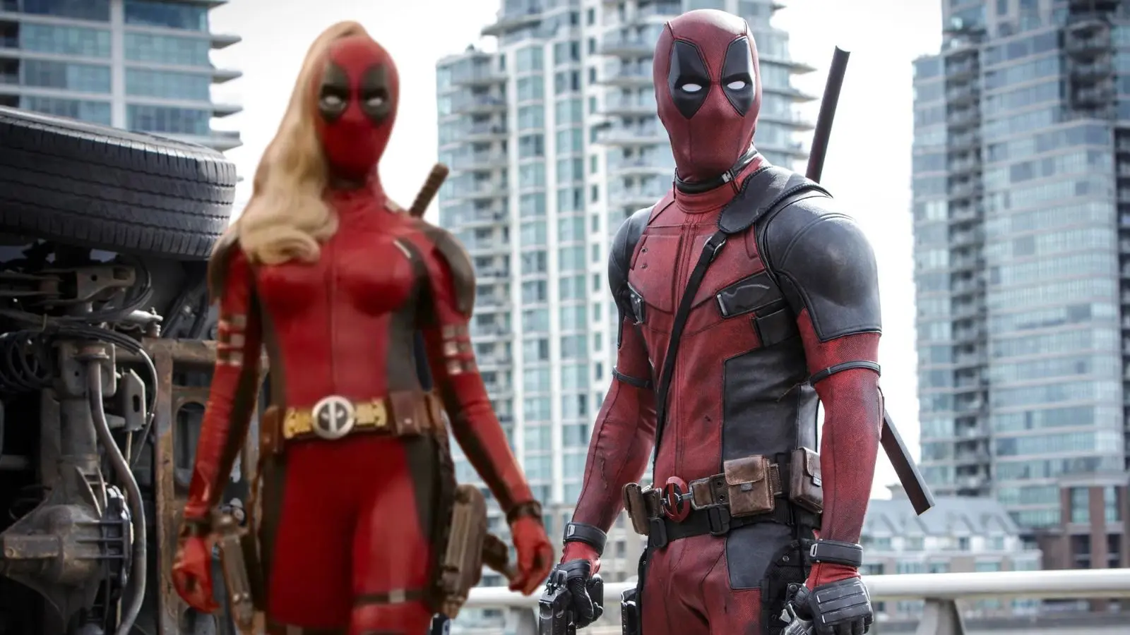 Deadpool and Lady Deadpool