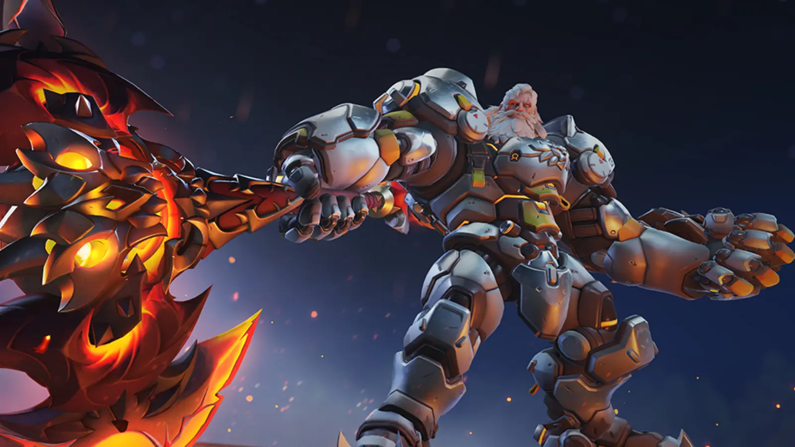 reinhardt with mythic weapon