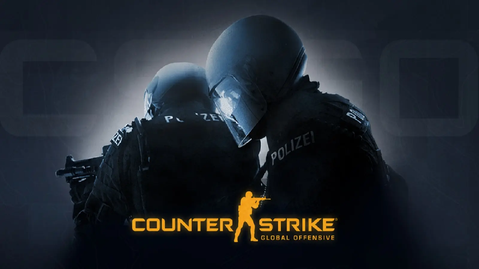 cover art for CSGO featuring two CT side characters.