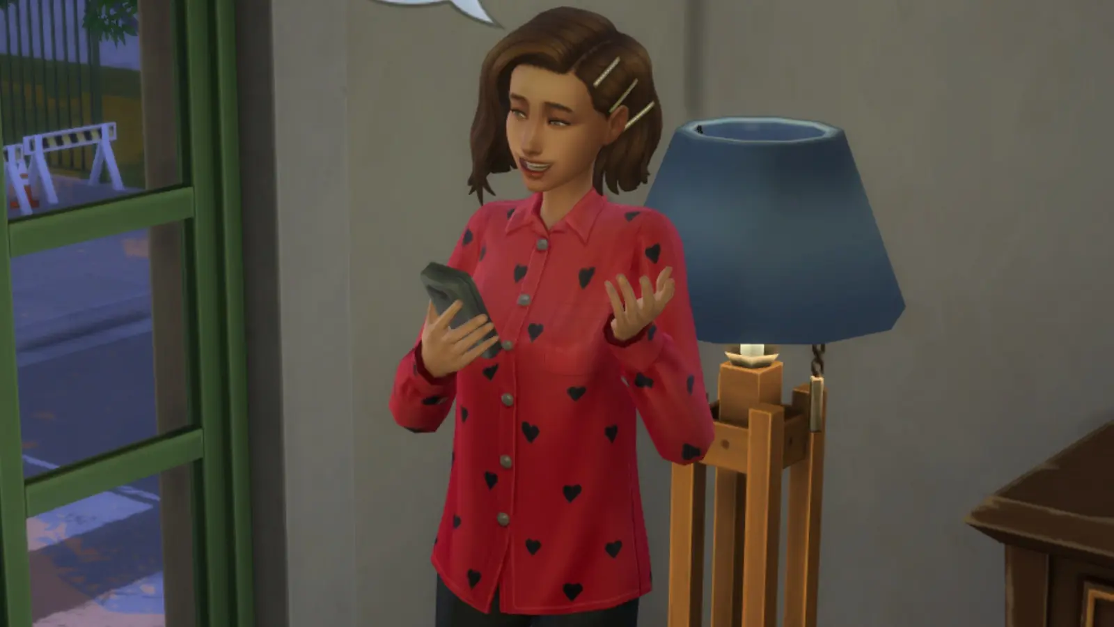 A screenshot featuring a romance consultant in The Sims 4.