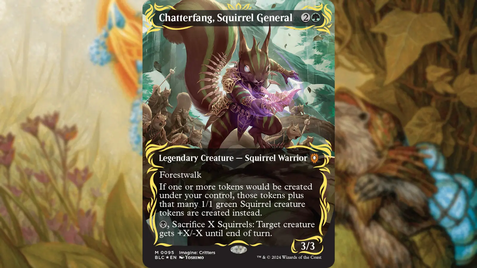 MTG Bloomburrow Chatterfang