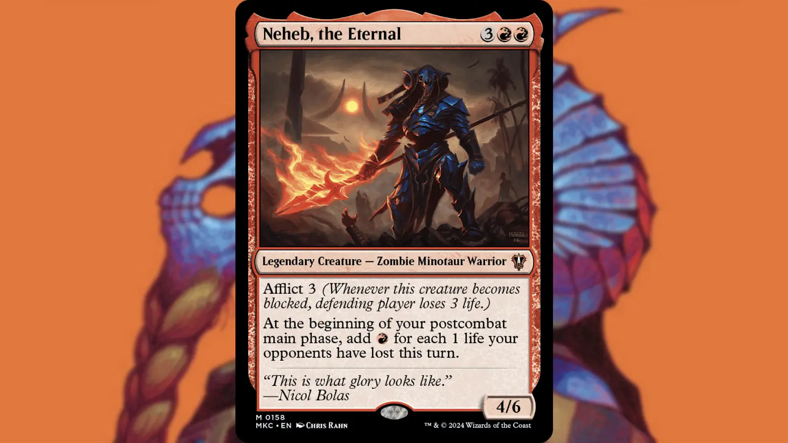 MTG Neheb, the Eternal card