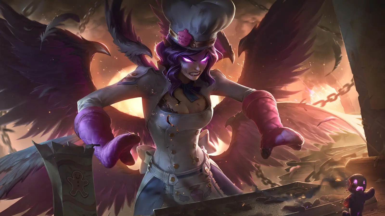 Sinful Succulence Morgana splash art