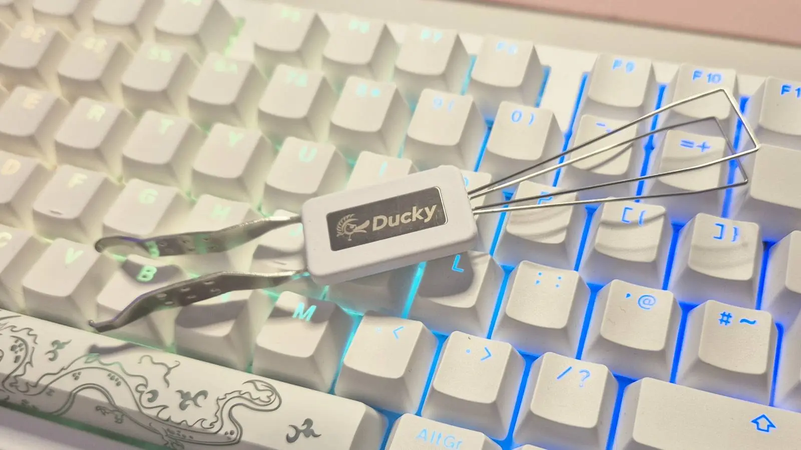 Photo of the Ducky Zero 6108 keyboard.