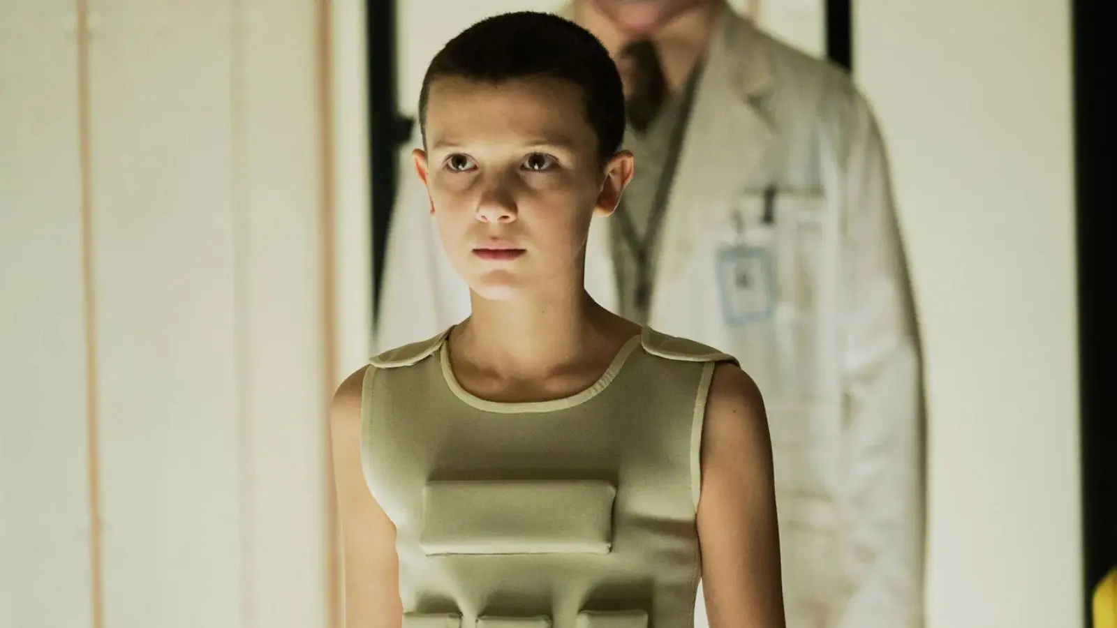 Eleven in Stranger Things.