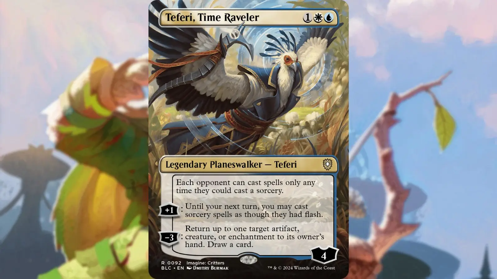 MTG Bloomburrow Teferi