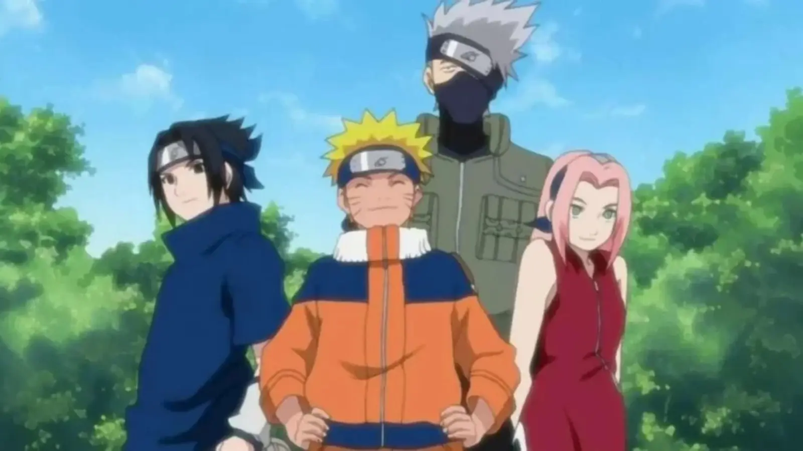 Team 7 in Naruto