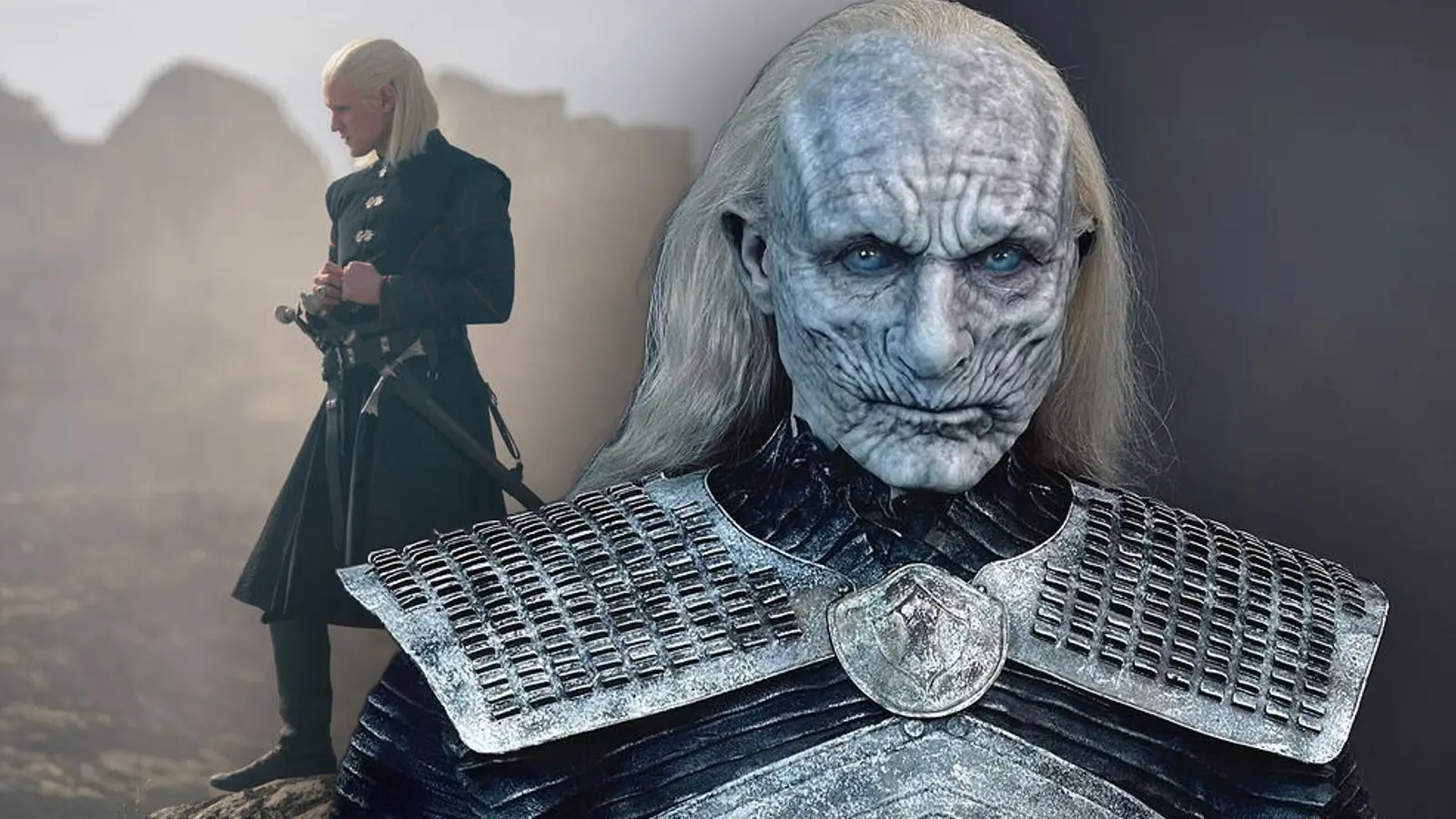 Daemon Targaryen in House of the Dragon and a White Walker