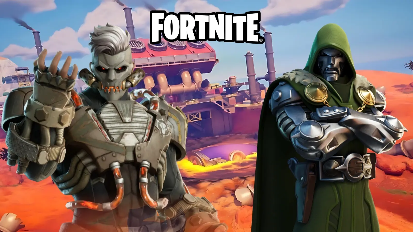 Fortnite Megalo Don and Doctor Doom cover