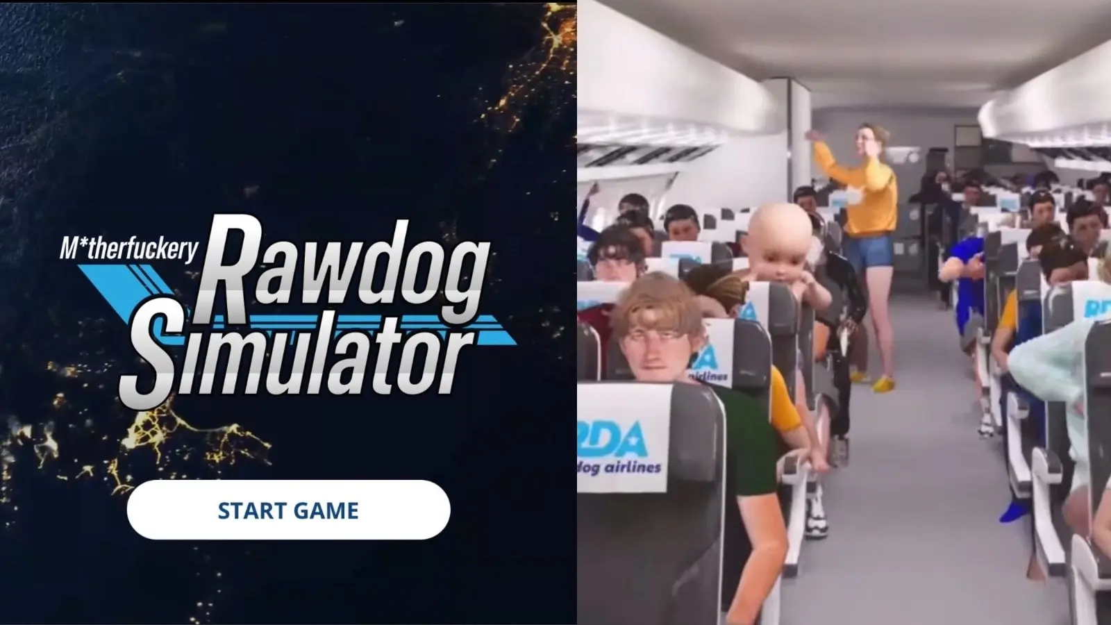 rawdog arilines simulator