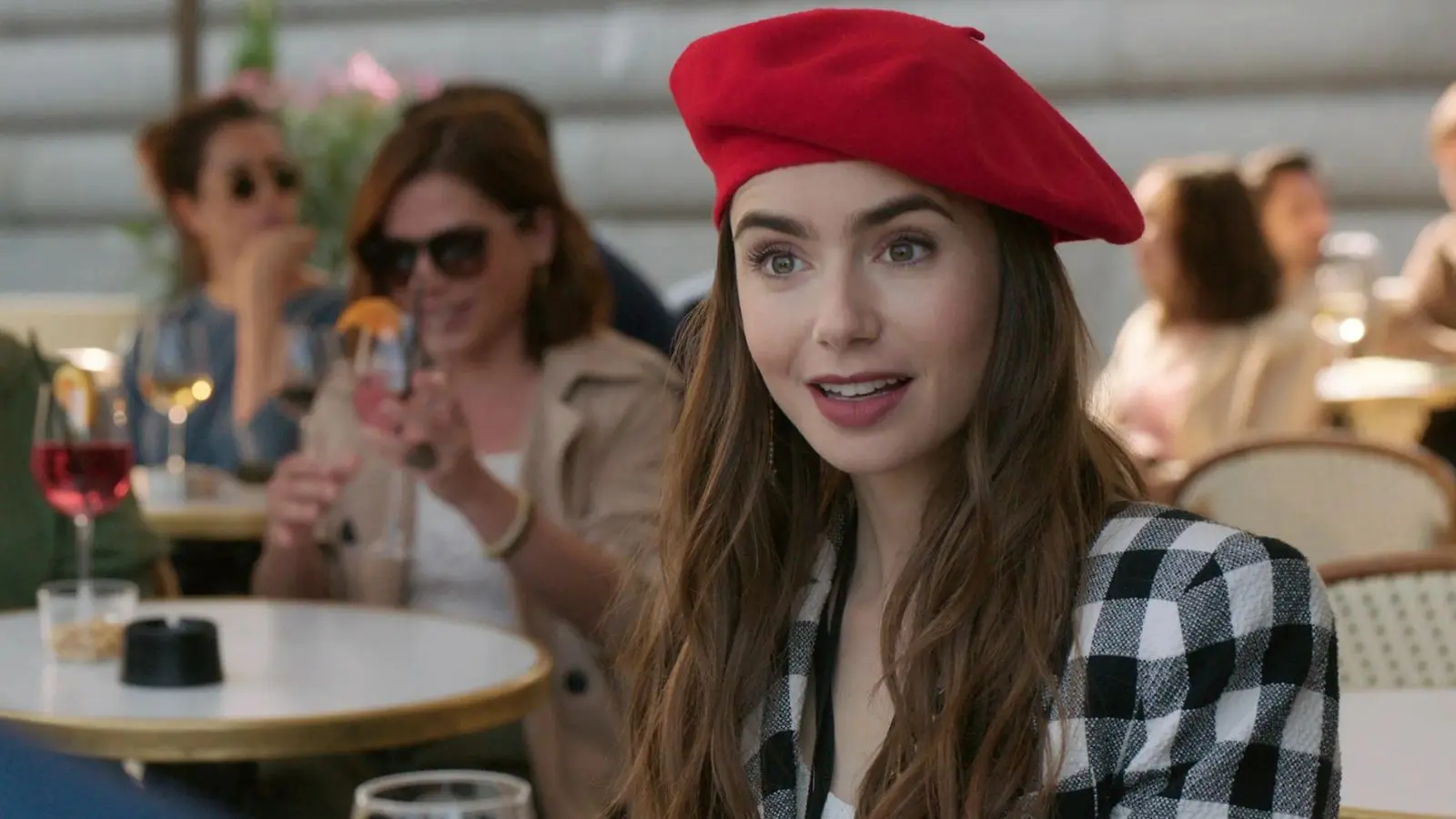 Lily Collins in Emily in Paris