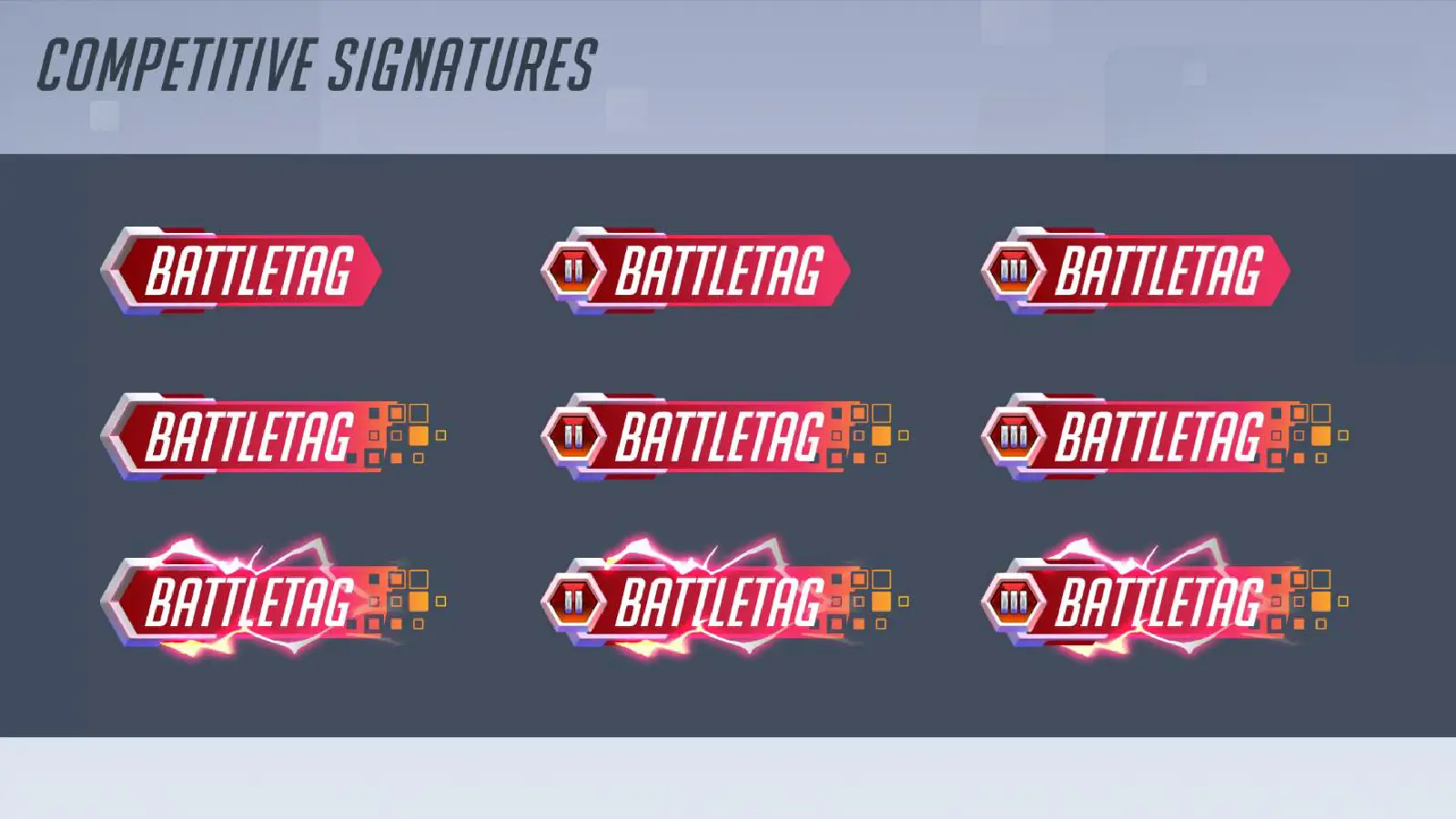 Overwatch 2 Competitive Signatures