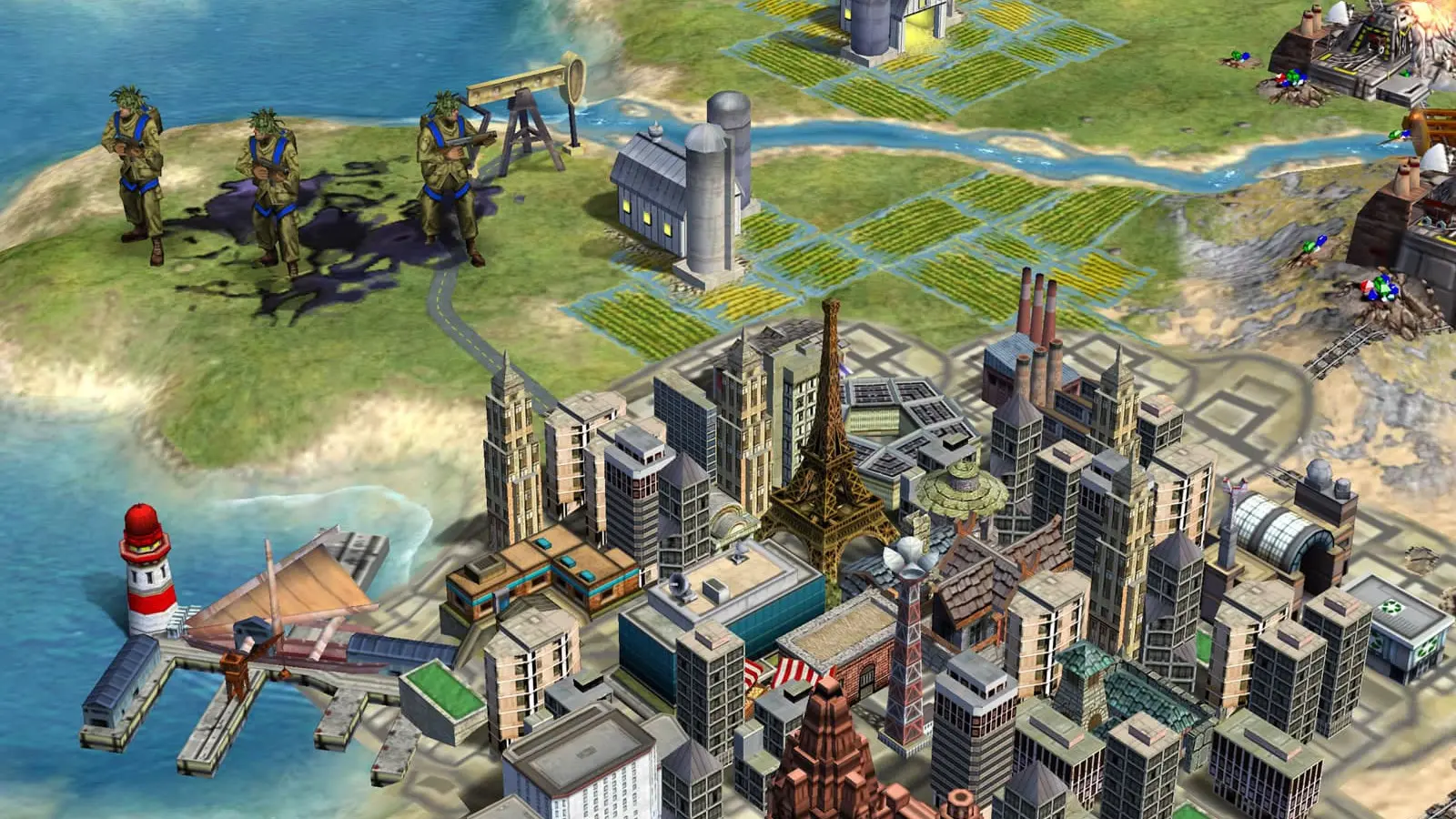 A screenshot from Civilization 4