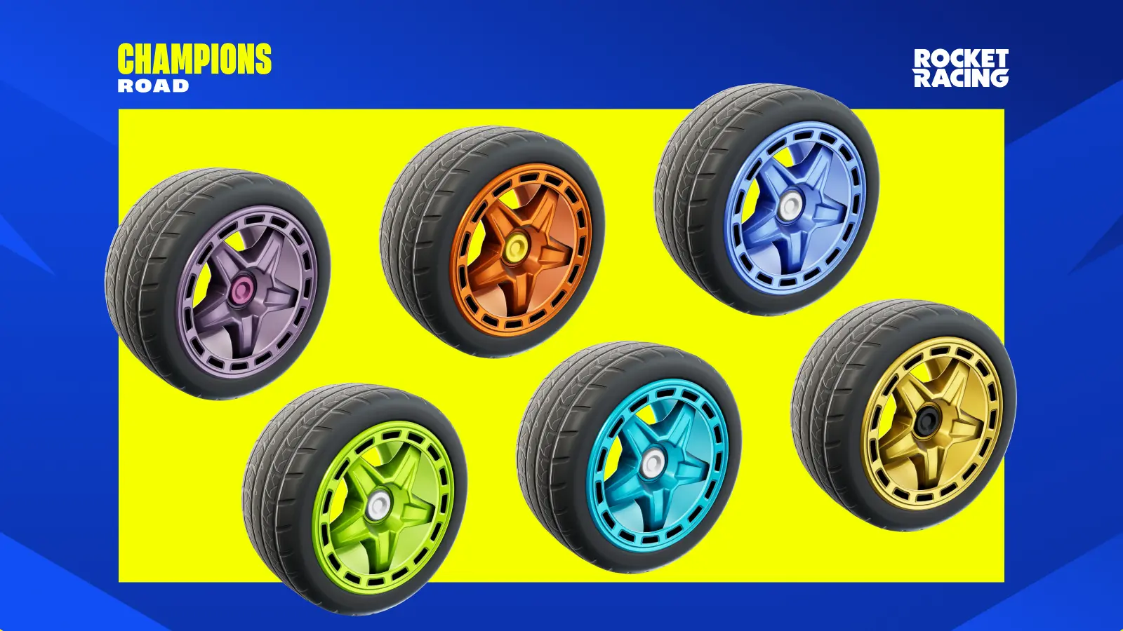 Fortnite Champions Road Wheels.