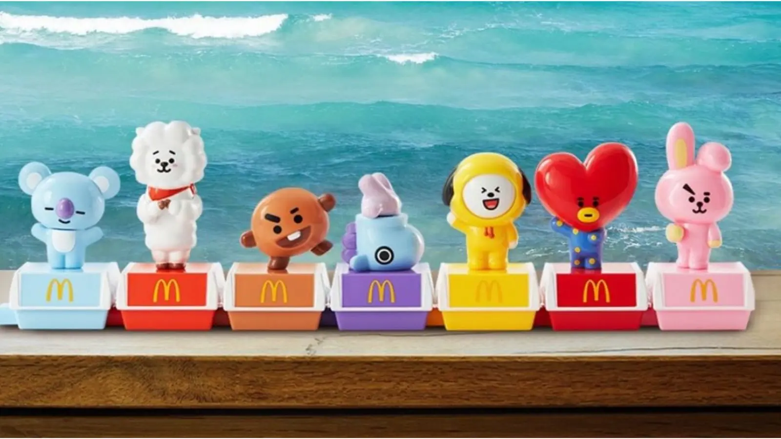 mcdonalds BTS toys.