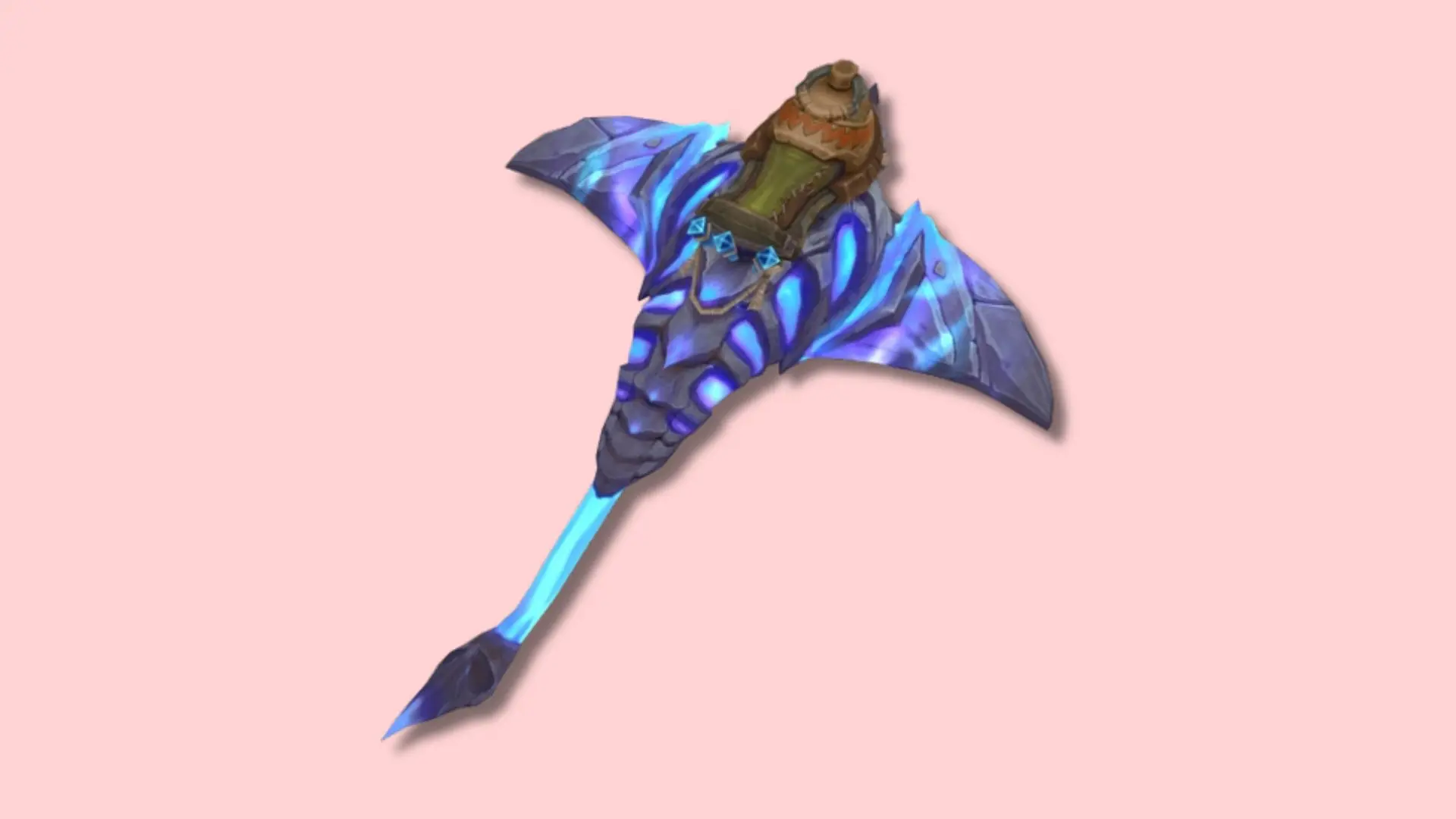 Cobalt Shalewing World of Warcraft Mount.