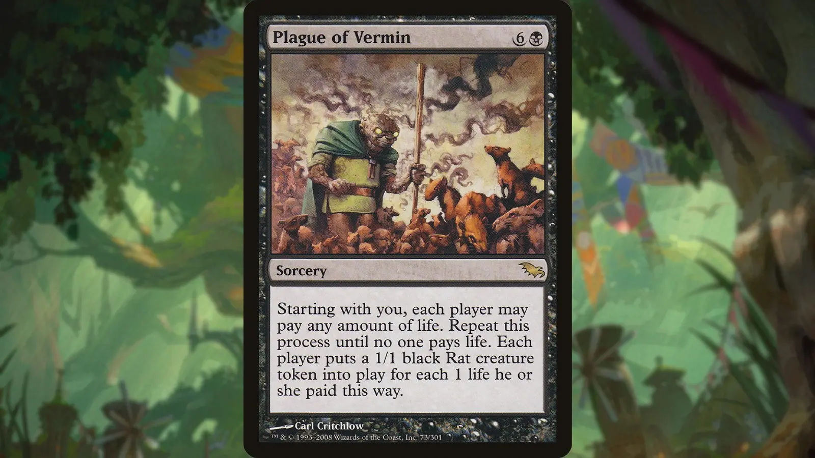 MTG Plague of Vermin