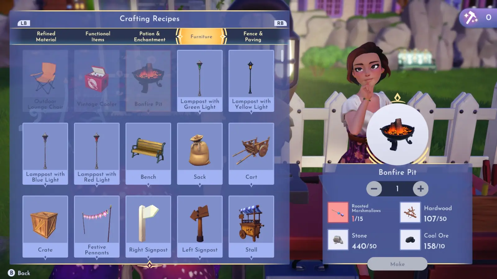 End of Summer event crafting recipes