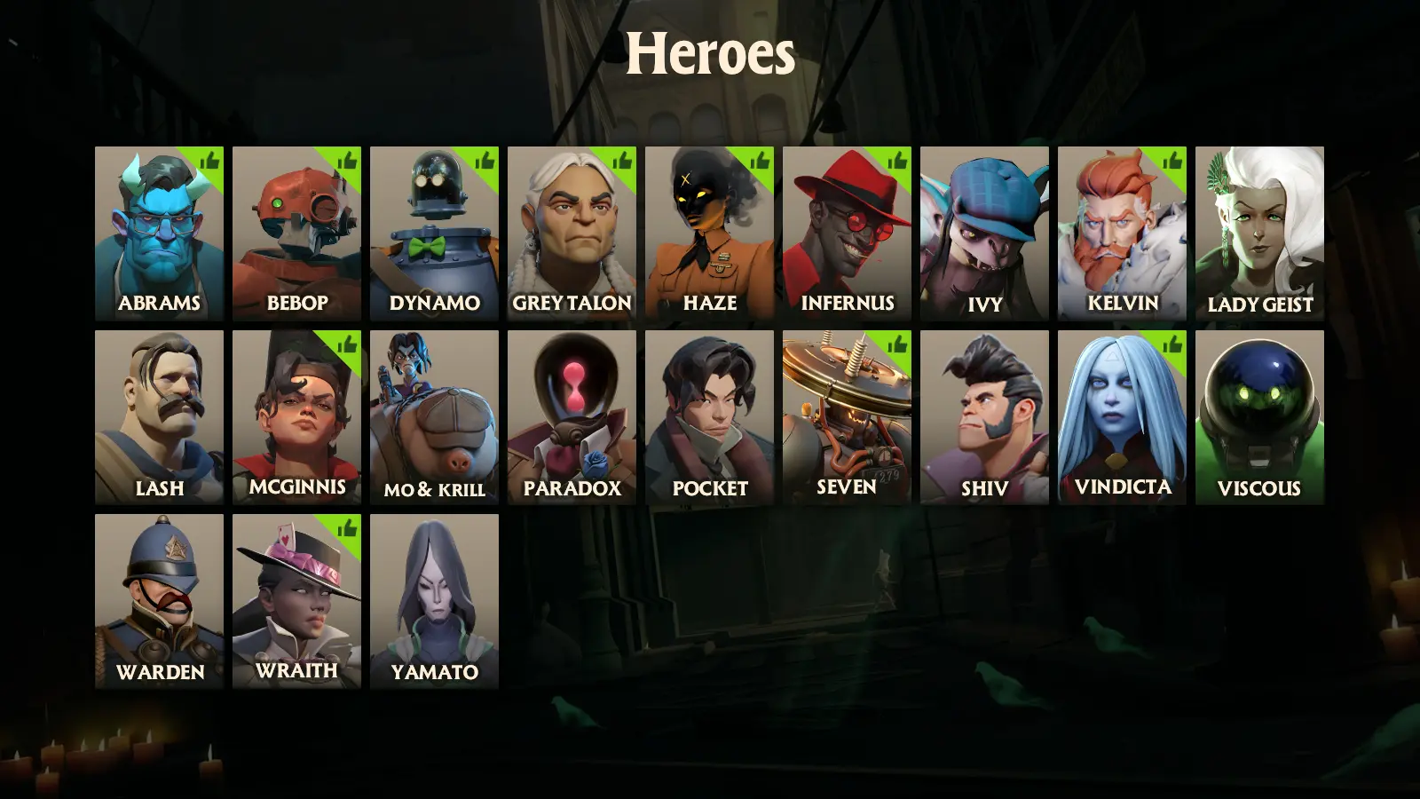 Deadlock heroes