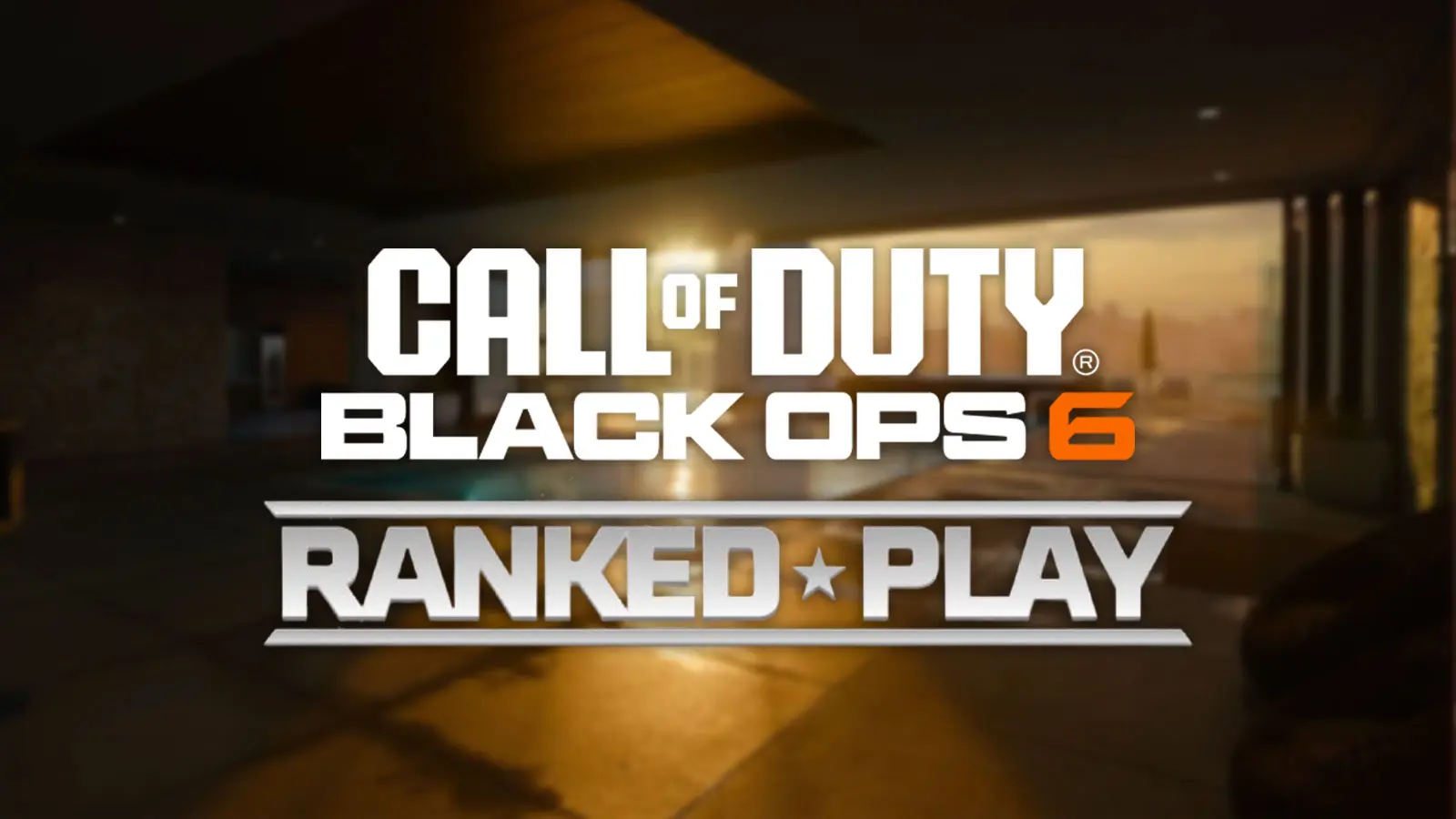 black ops 6 and ranked play loadouts over skyline map