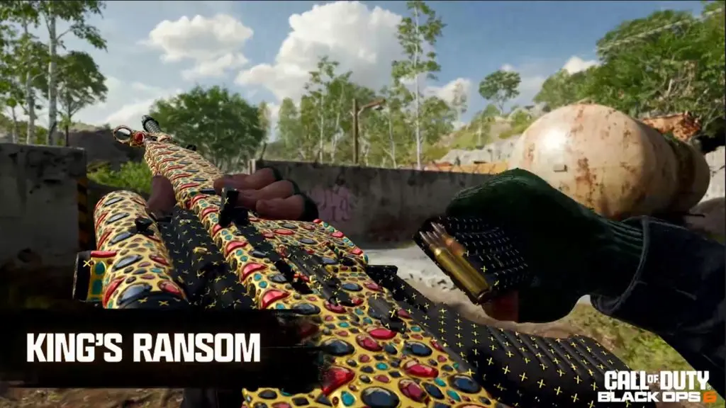 warzone king's ransom camo in black ops 6