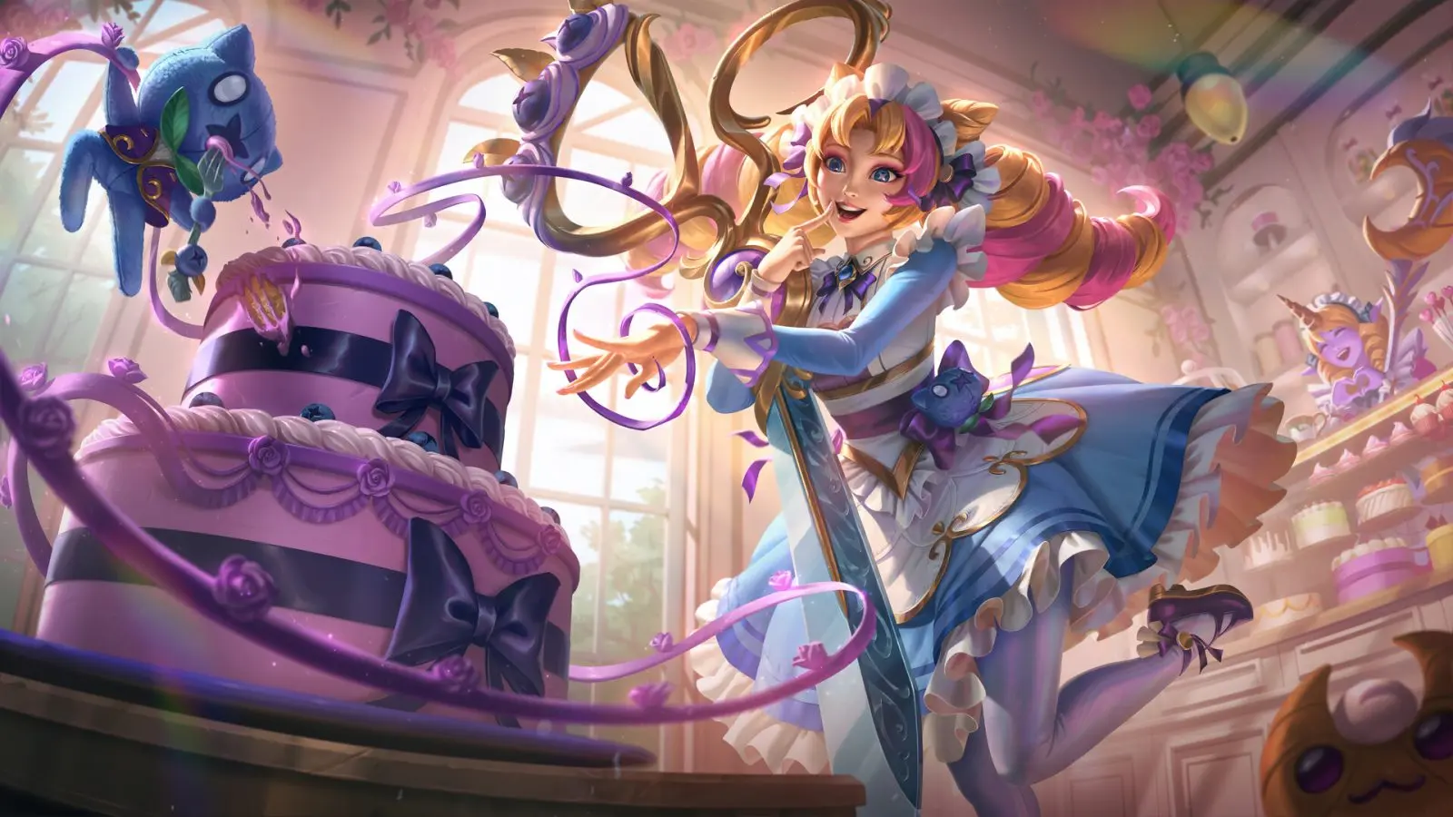 Cafe Cuties Gwen splash art