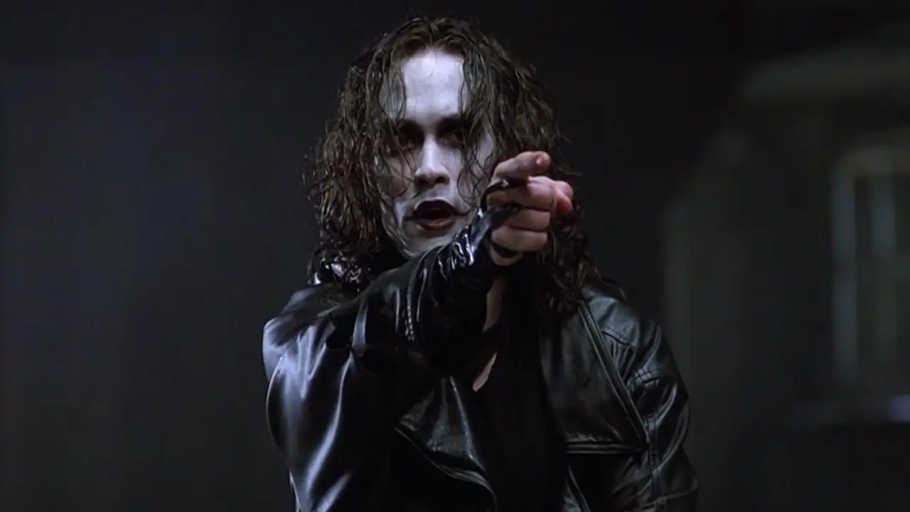 Brandon Lee in The Crow