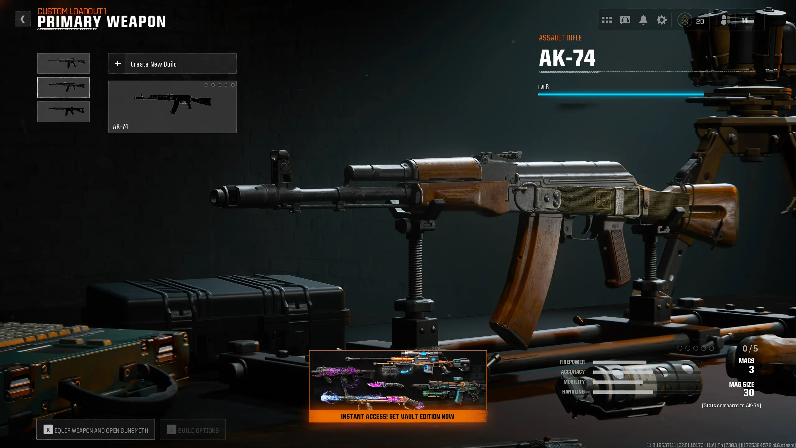 AK-74 in Black Ops 6.