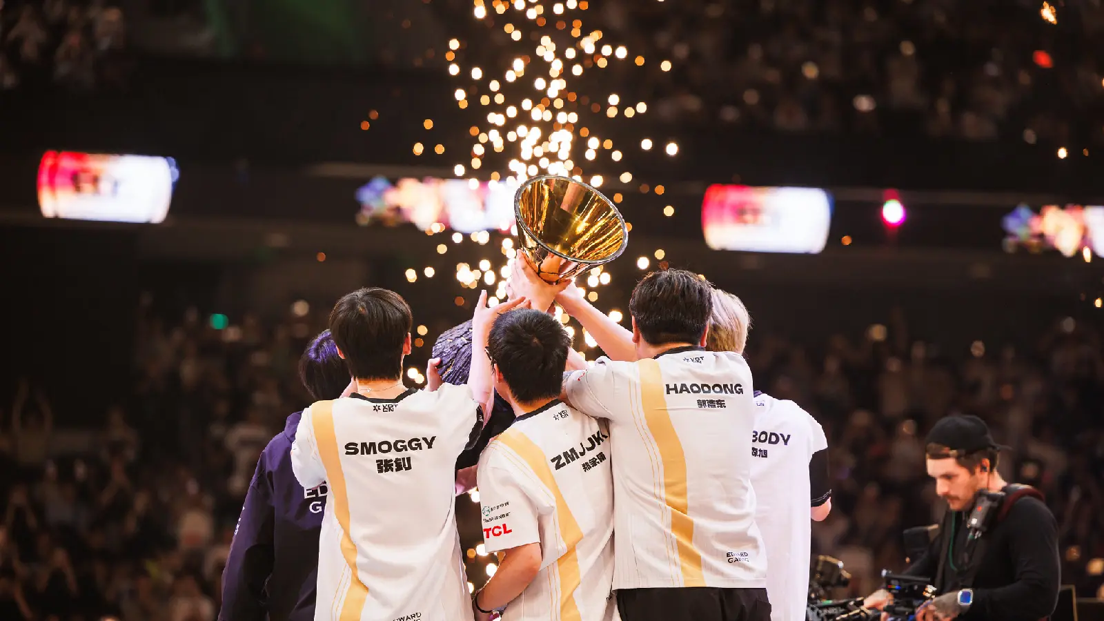 EDG lifts Valorant Champions trophy