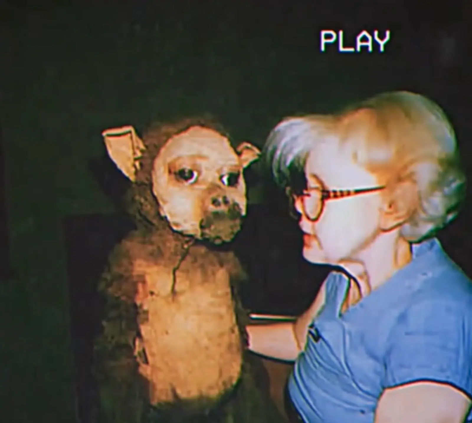 Still from Scare Waves' TikTok on the fake Eugene and Martha Grimes case