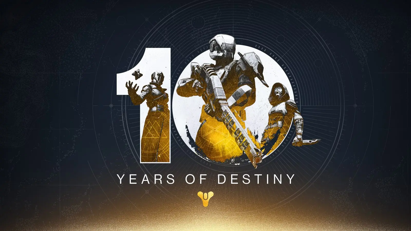 Destiny 2's 10th Anniversary logo