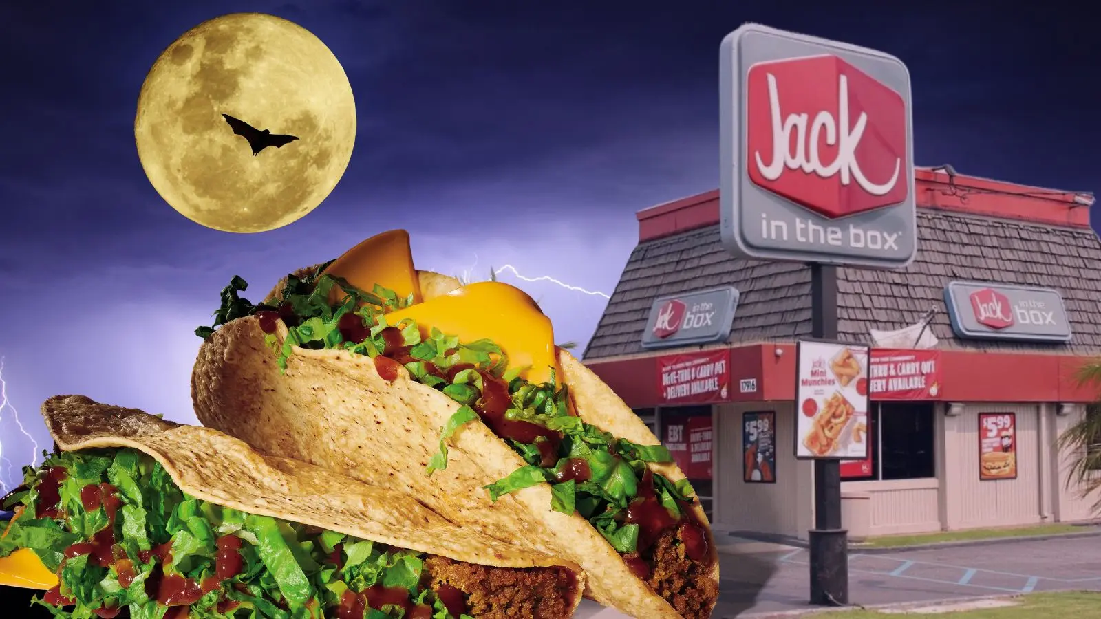 jack in the box halloween menu