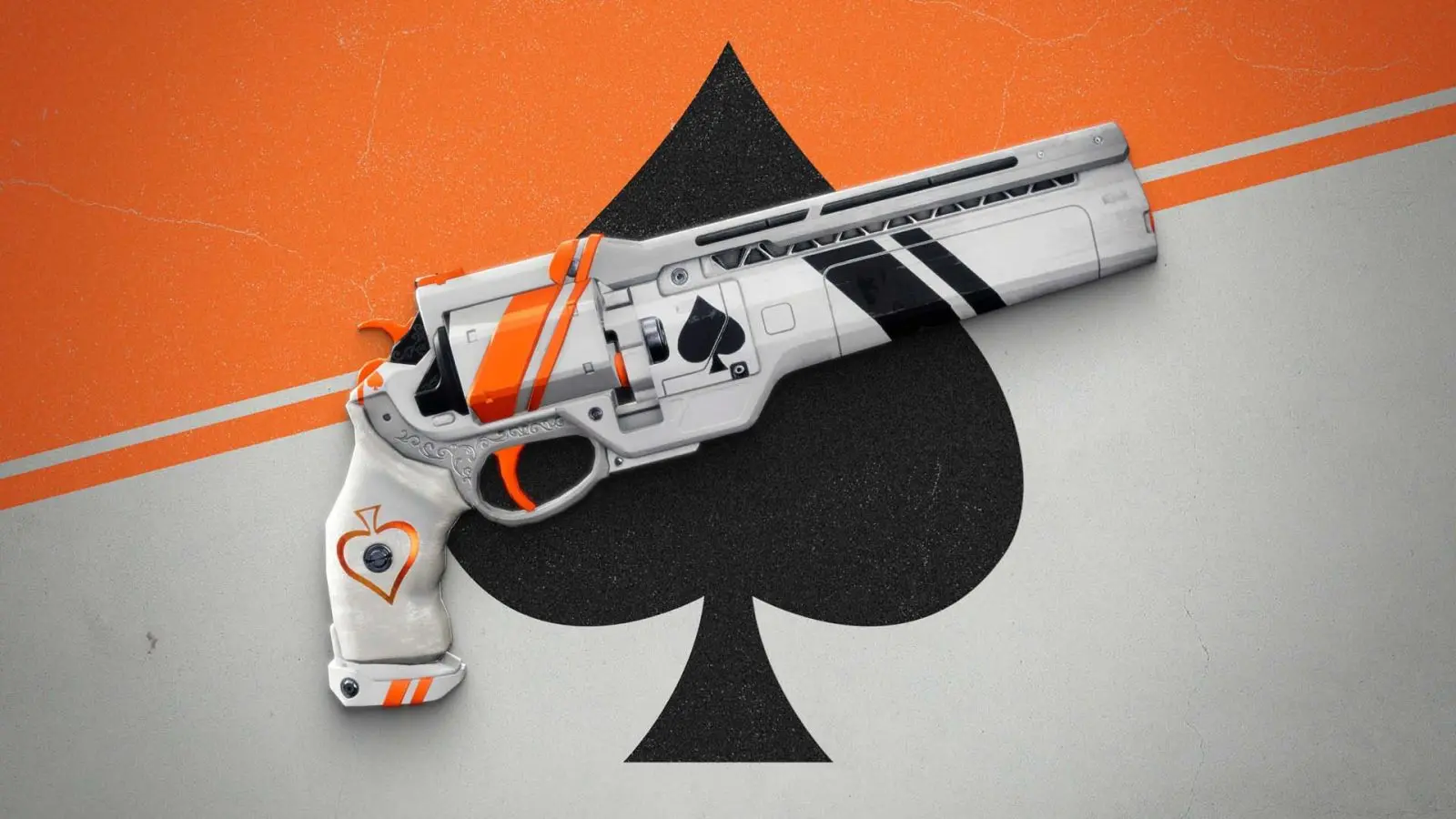 Destiny 2 Ace of Spades NERF promo art