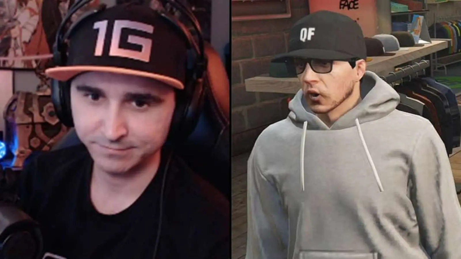 Summit1g alongisde his Chawa character in GTA RP