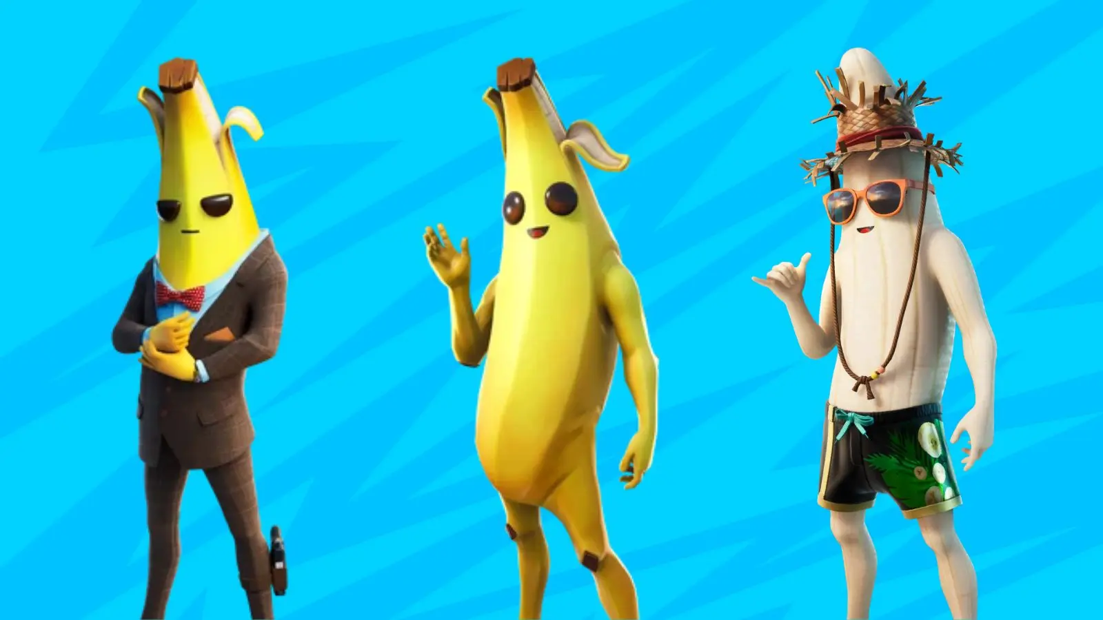 Peely skins Fortnite