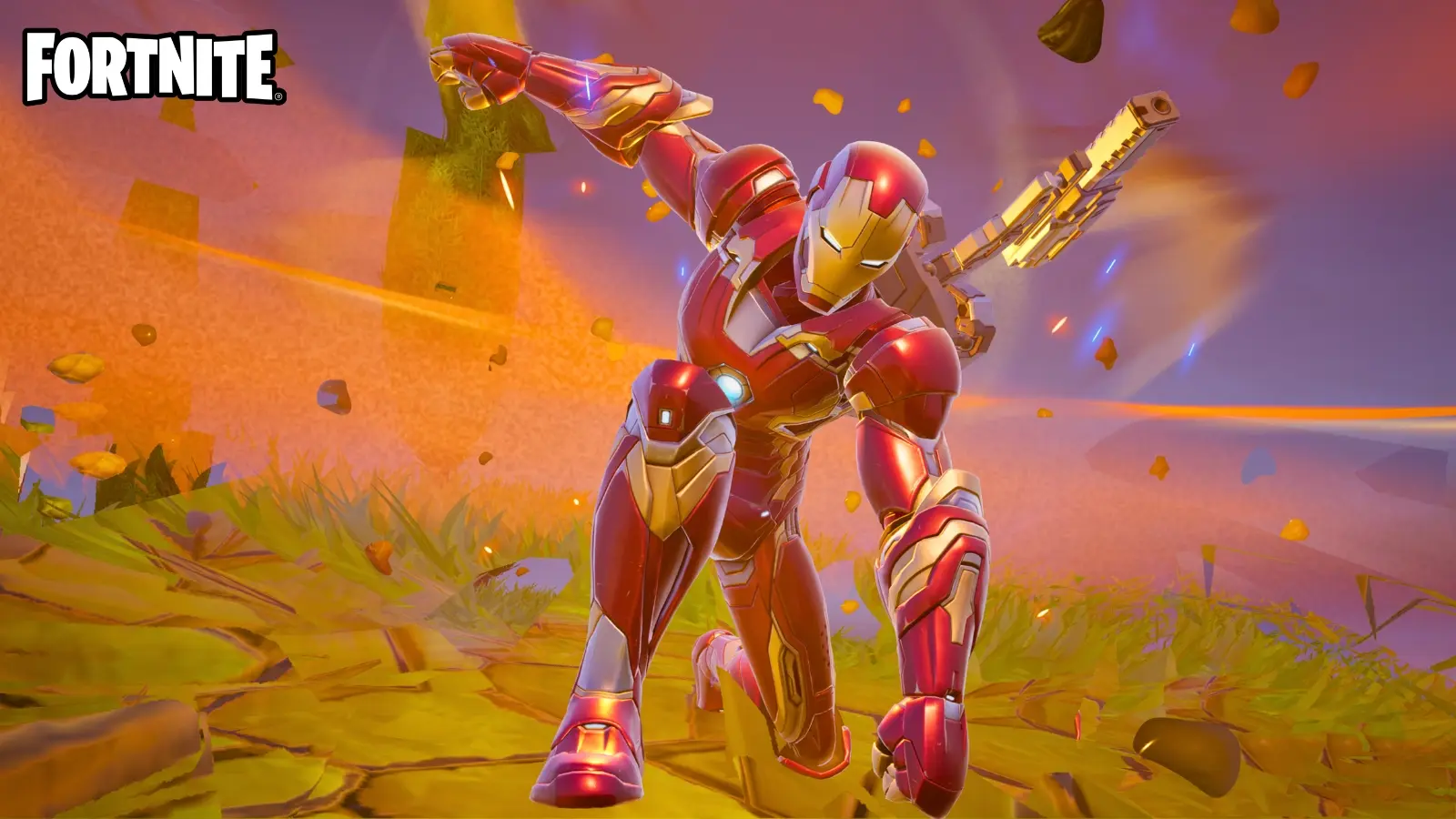 Iron man MK45 skin in Fortnite