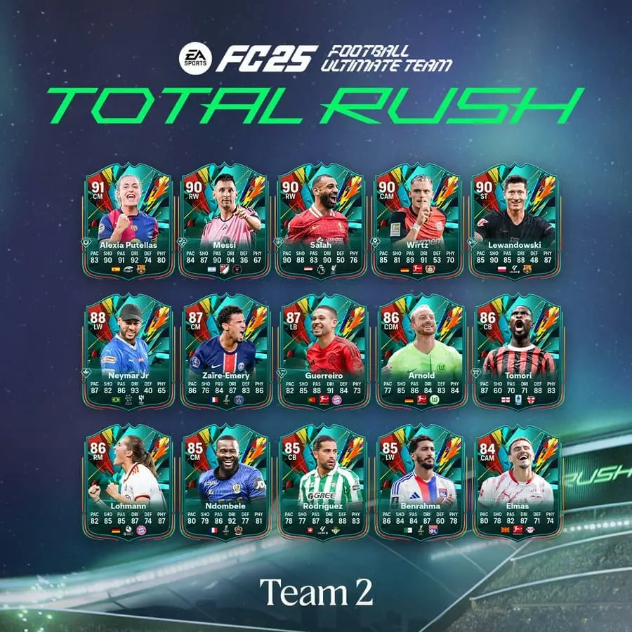 Total RUSH Team 2 in EA FC 25