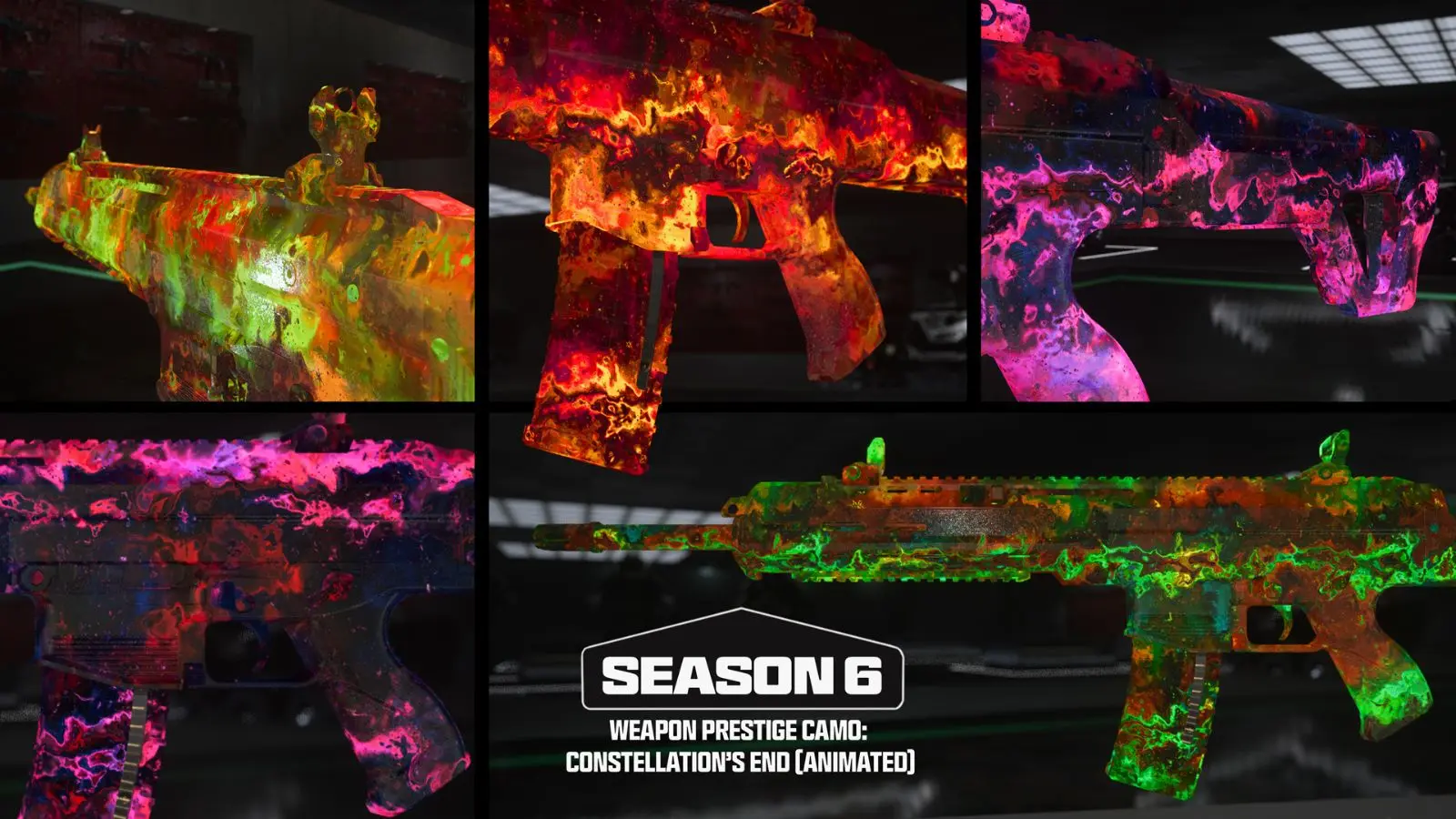 Constellation’s End camo in MW3 and Warzone Season 6