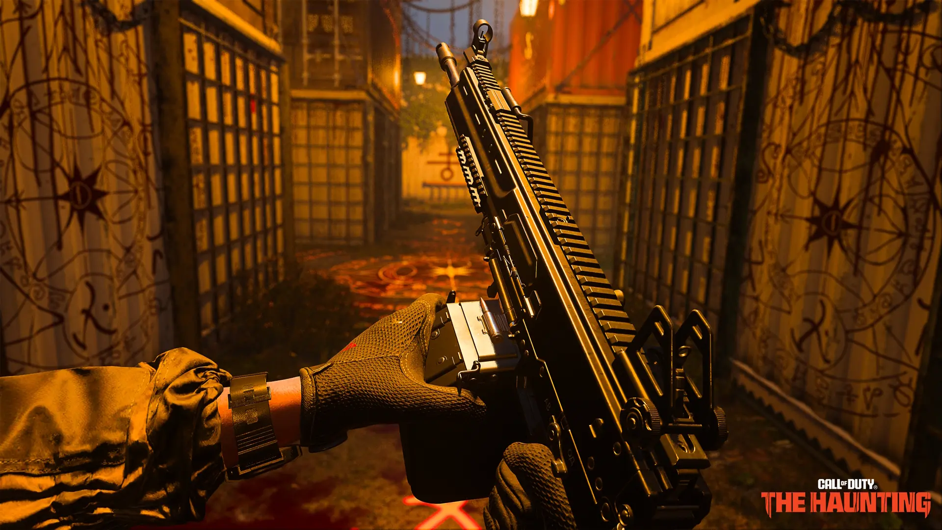 The Kastov LSW light machine gun in Modern Warfare 3.