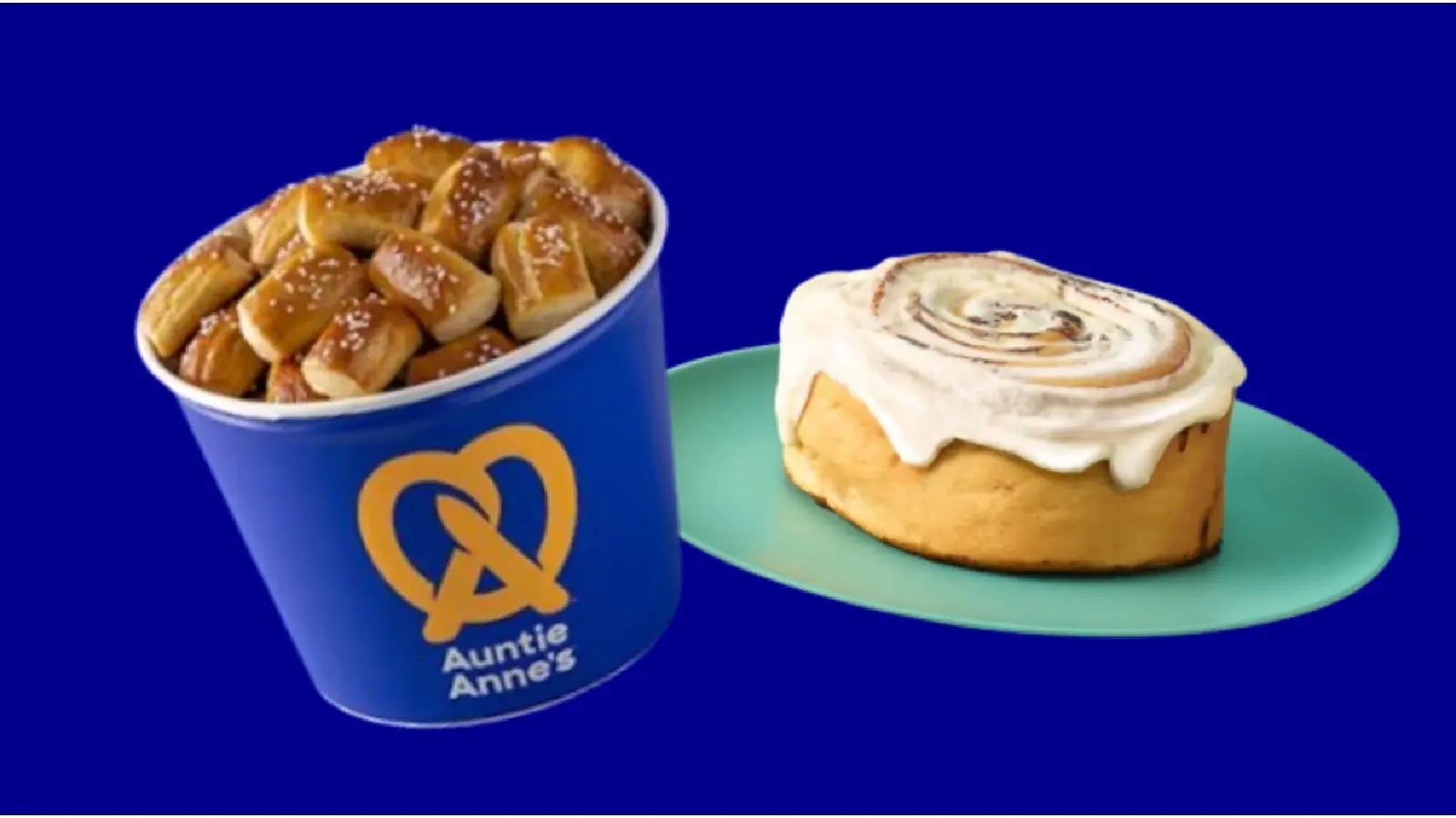 Cinnabon x auntie annes