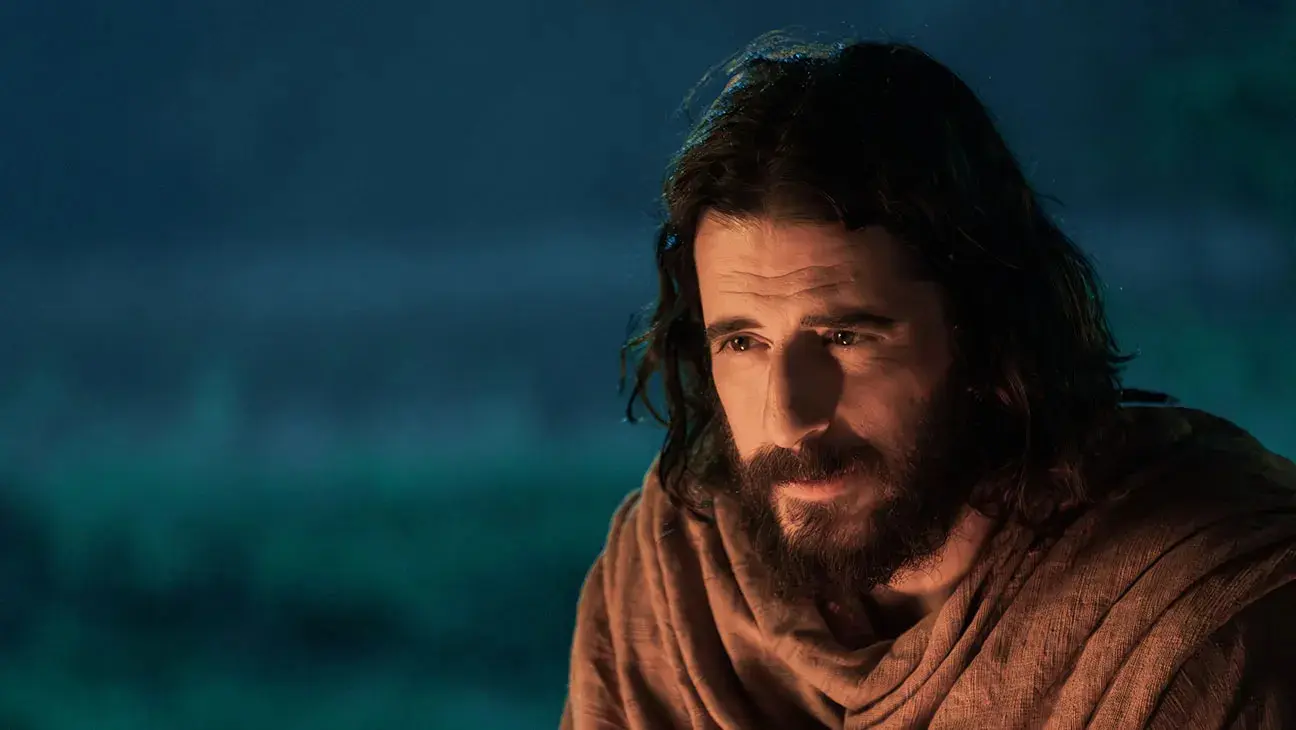 Jonathan Roumie as Jesus in The Chosen