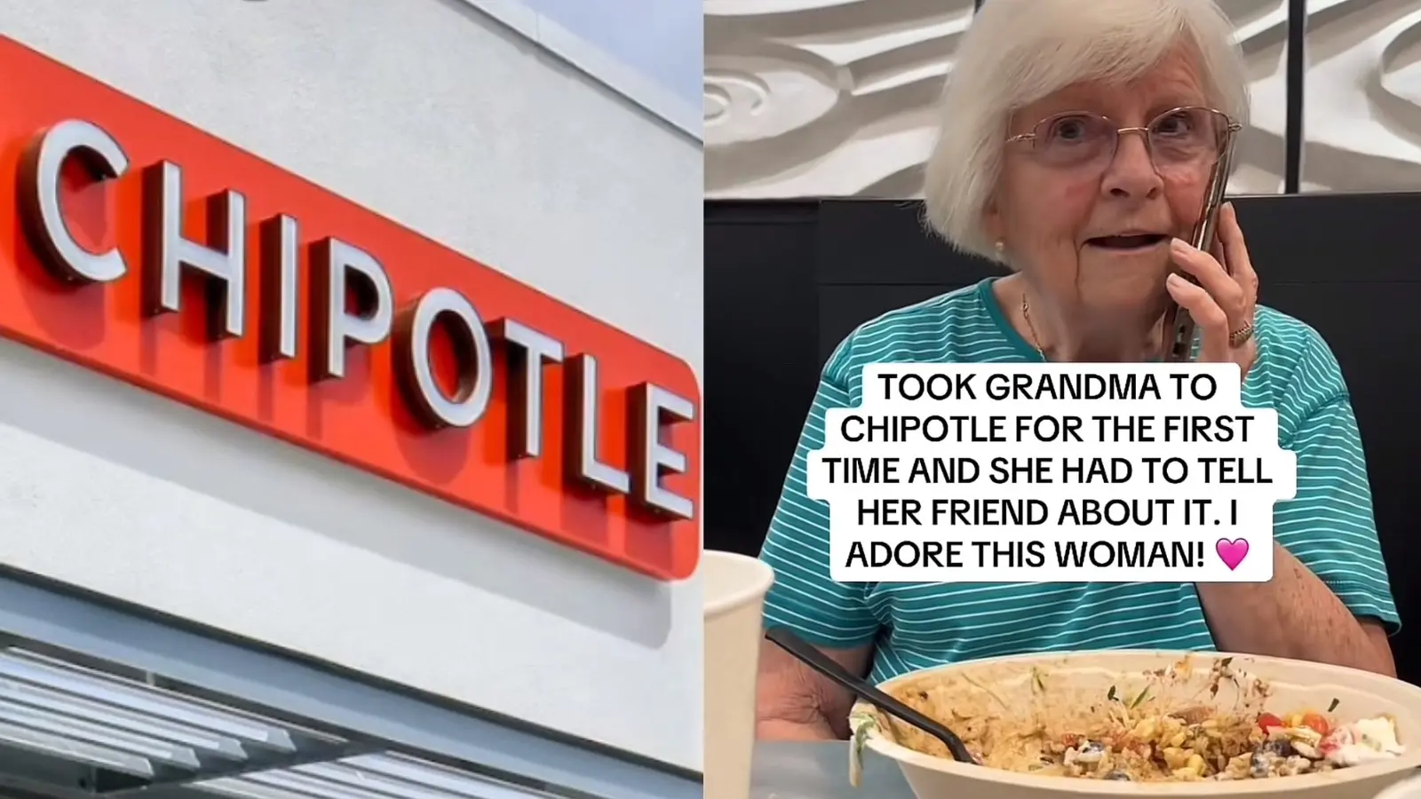 grandma's first time at chipotle