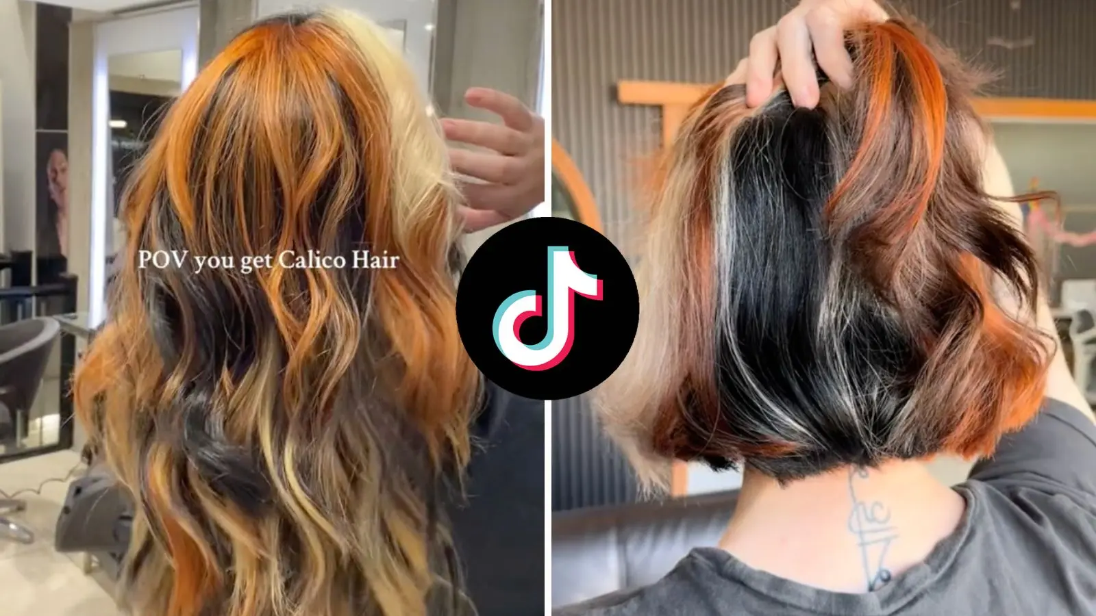 Calico Hair TikTok trend