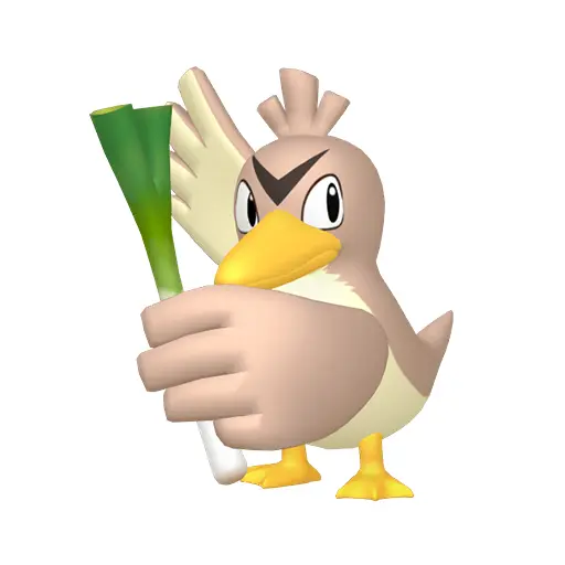 Farfetch'f Pokemon BDSP 3d model