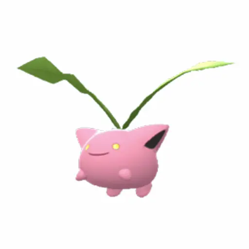 Hoppip Pokemon BDSP 3d model