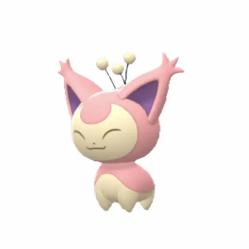 Skitty Pokemon BDSP 3d model