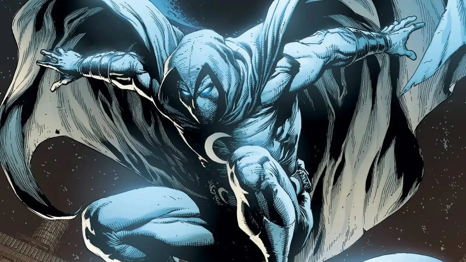 Moon Knight flying