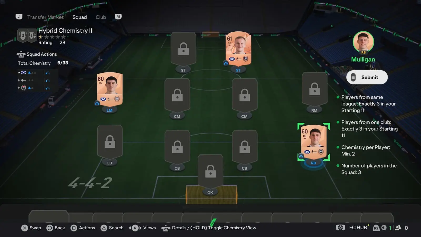 Hybrid Chemistry II SBC in EA FC 25