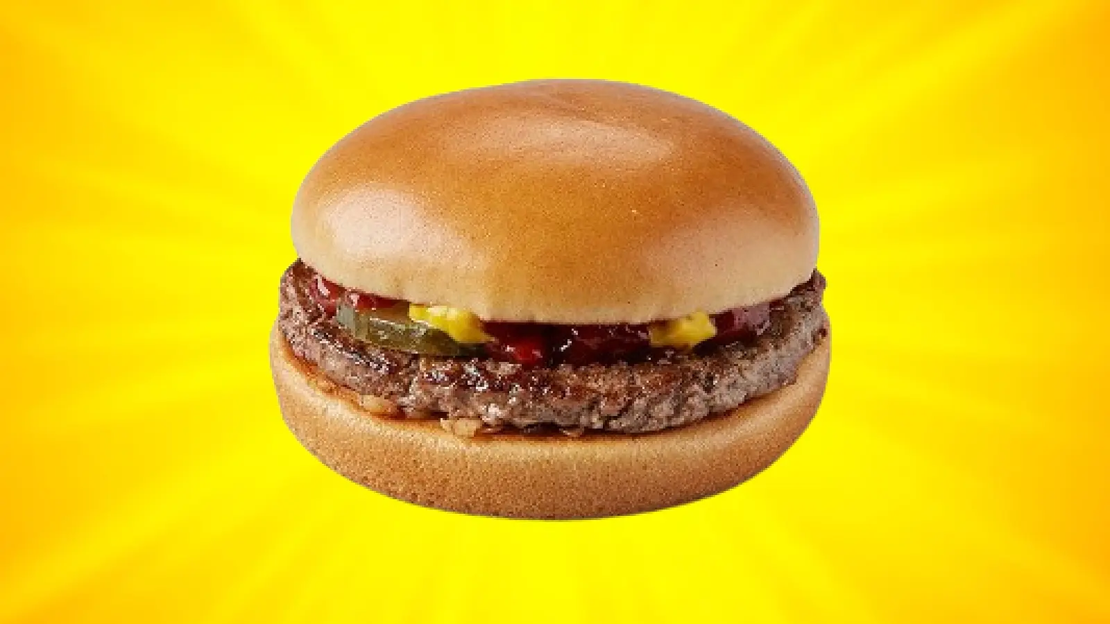 McDonald's hamburger