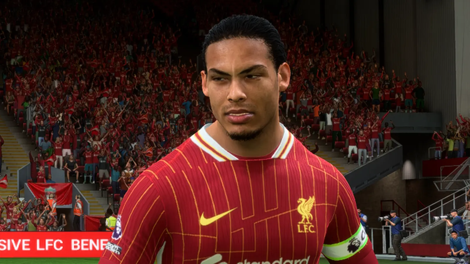 Image of Virgil Van Dijk in EA FC 25.